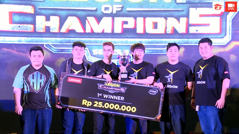 Legion of Champions, Headhunters Wakili Indonesia di Bangkok