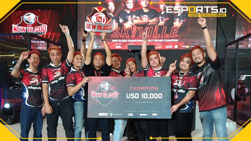 Juarai New Blood Championships, Skyville Buka Peluang Masuk Major