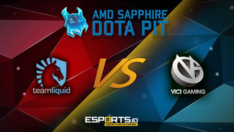 Dramatis, Liquid Pupus Harapan VG di Final AMD Sapphire Dota Pit