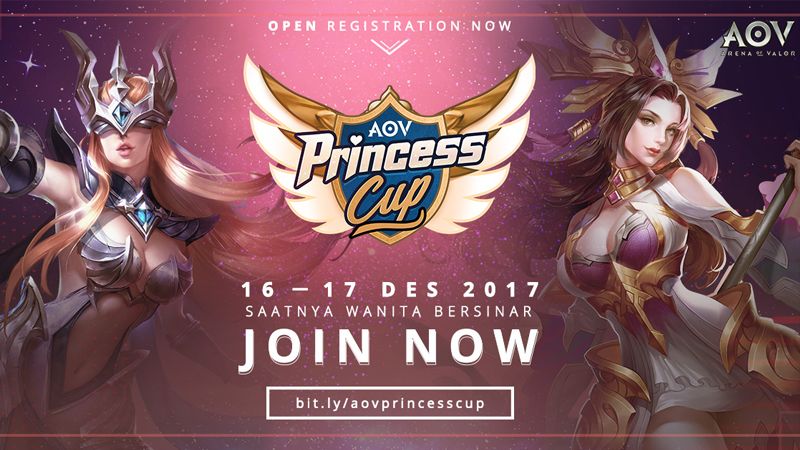 Saatnya Perempuan Bersinar, AOV Princess Cup