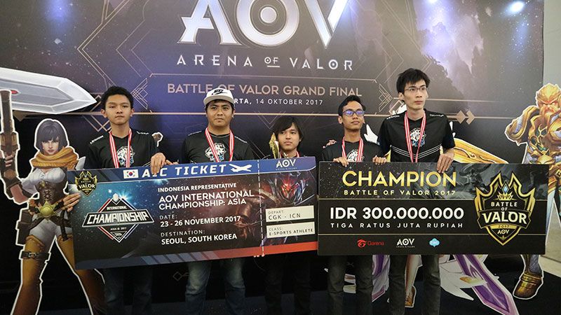 Berbagi Keseruan di Grand Final Battle of Valor 2017