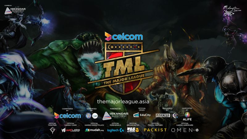 Celcom Prakarsai TML, Pertarungan DOTA 2 Lima Negara