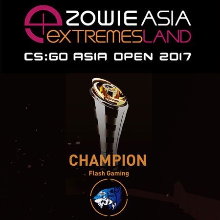 Flash Gaming Rengkuh Juara Asia CS:GO di Zowie eXTREMESLAND 2017