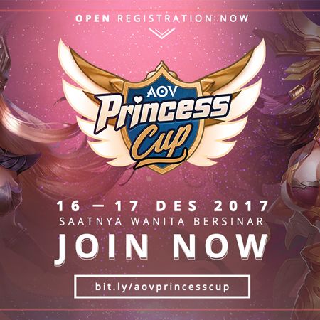 Saatnya Perempuan Bersinar, AOV Princess Cup