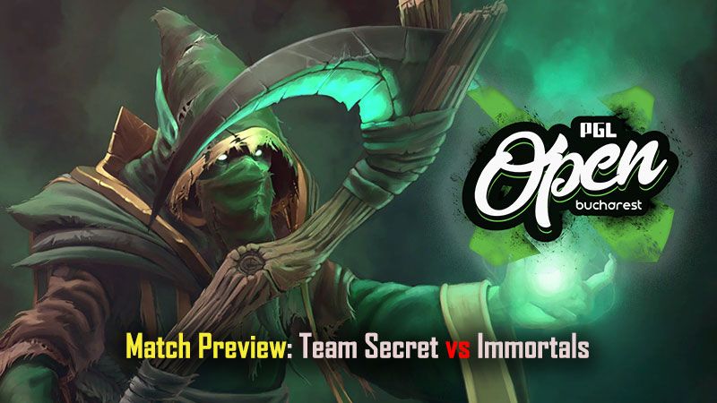 [PGL Open Bucharest] Match Preview: Team Secret vs Immortals