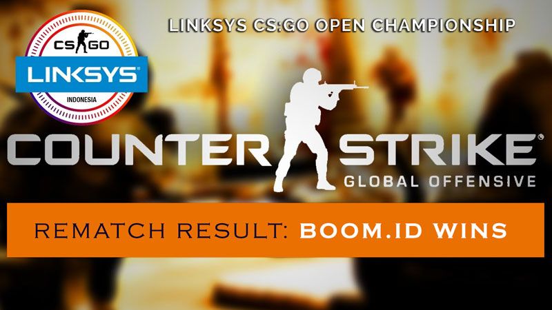 Akhiri Kekisruhan, REMATCH Linksys CS:GO Dimenangkan BoomID