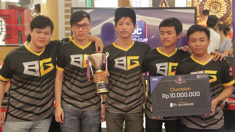 Barol Gaming Ukir Prestasi di AOC Invitational Gaming Cup