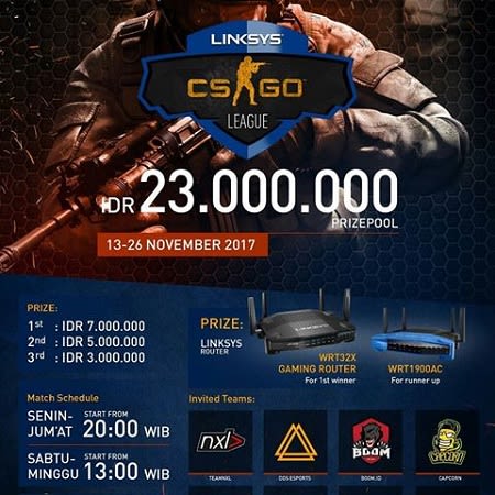 LINKSYS CS:GO: Tim Papan Atas Saling Gebuk di Minggu Pertama