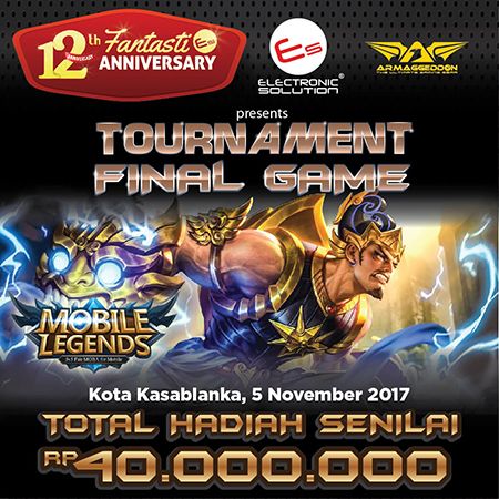 Kalangan Muda yang Berjaya di Electronic Solution Mobile Legends Tournament